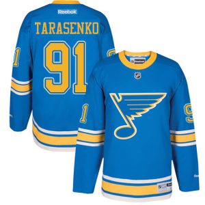 St. Louis Blues Pelipaita #91 Vladimir Tarasenko Authentic Sininen Reebok 2017 Winter Classic